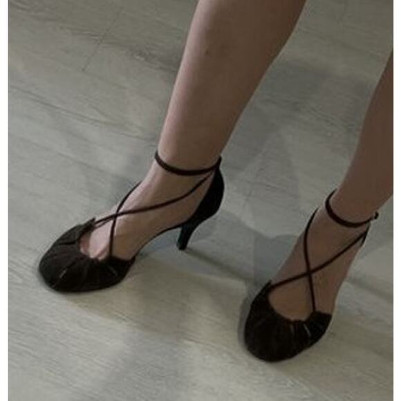 RARE!!! ZARA Ankle Strap Heels NWT - Picture 10 of 17